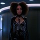 Lizzie Elliott (Hayley Law) comes across someone who’s about to die.